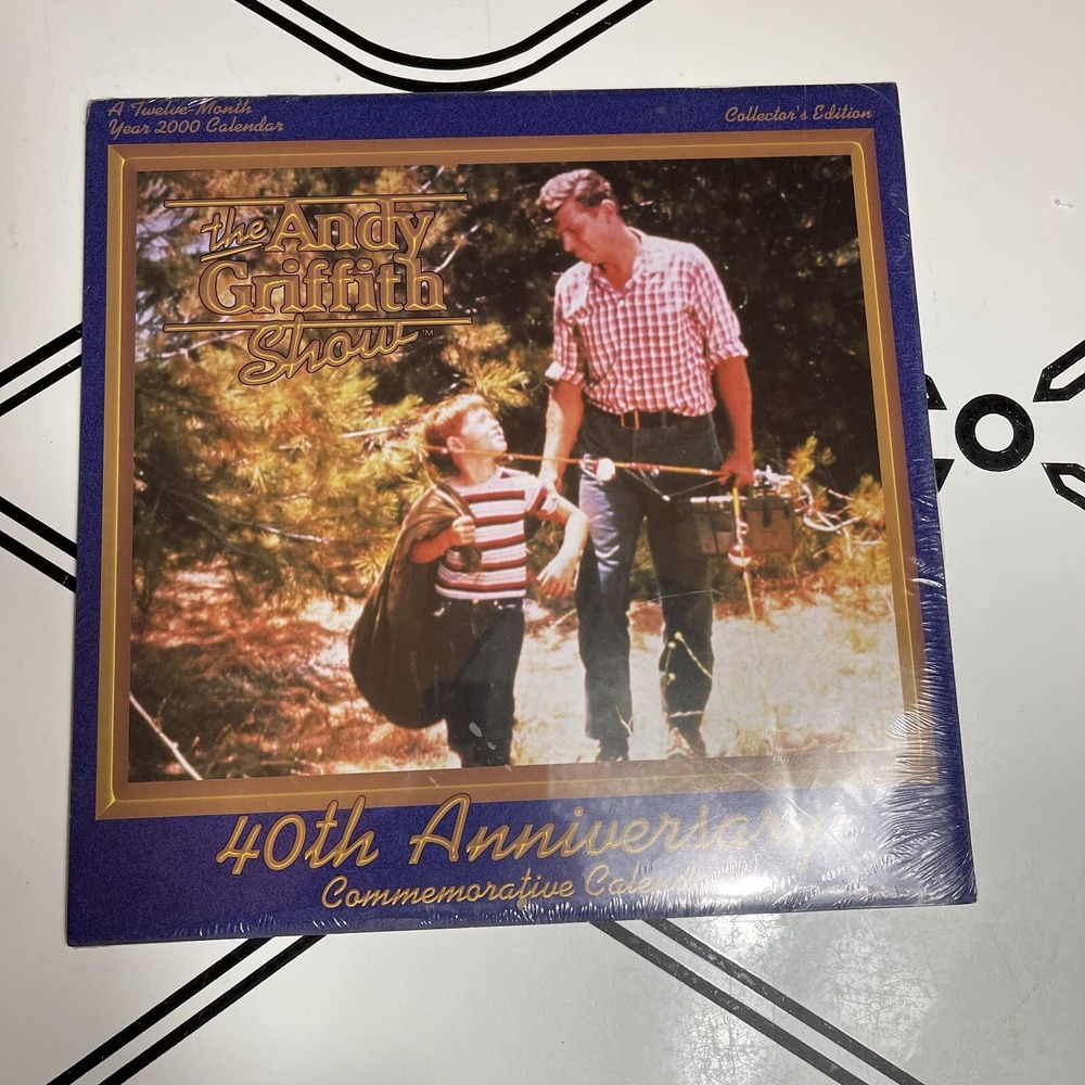 The Andy Griffith Show 40th Anniversary‎ 12 Month Calendar 2000  New in Wrapping